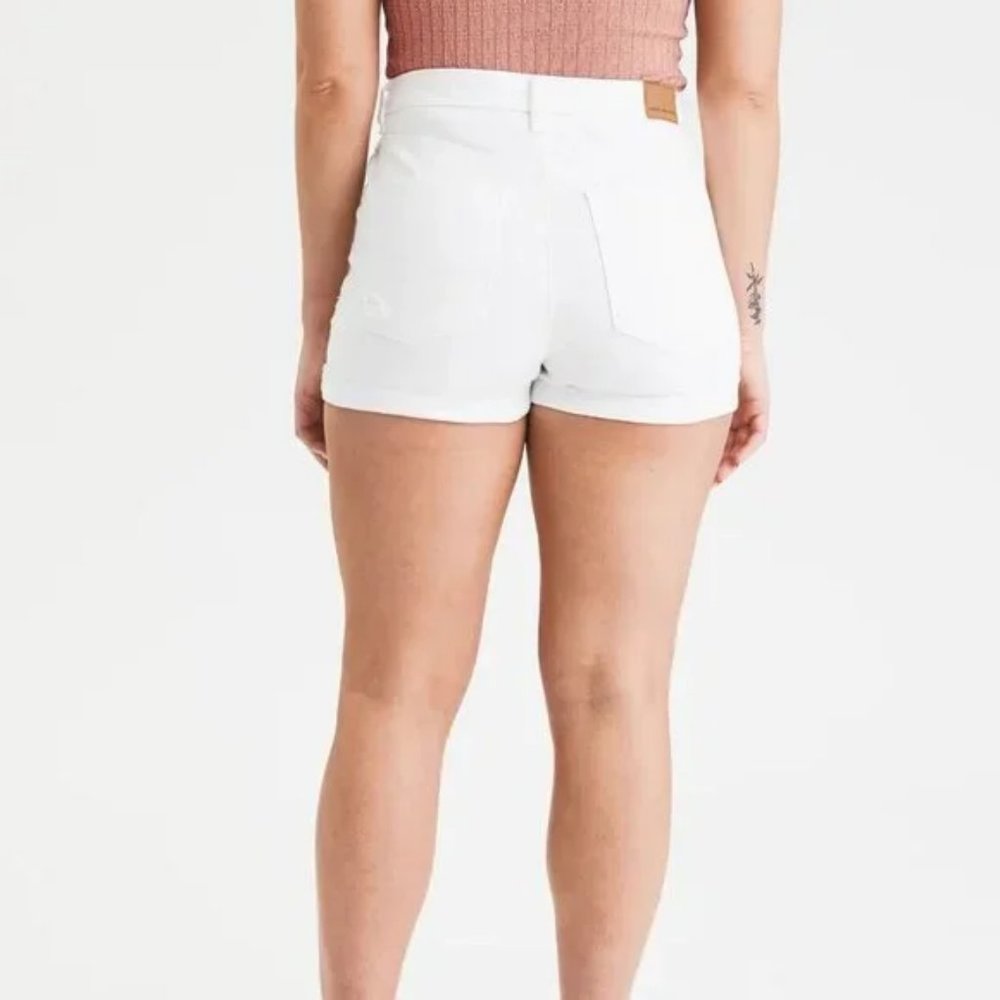 American Eagle Curvy High Rise Shortie Shorts Size 14 - Picture 2 of 12